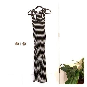 Black and White Maxi Dress